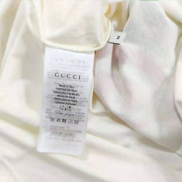 Gucci Men Gucci Beverly Hills Cherry Print T-Shirt Cotton Jersey Crewneck Short Sleeves (3)