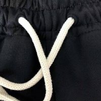 Gucci Men Technical Jersey Shorts Interlocking G Stripe-Black