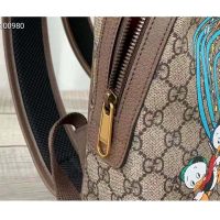 Gucci Unisex Disney x Gucci Donald Duck Small Backpack Leather Interlocking G