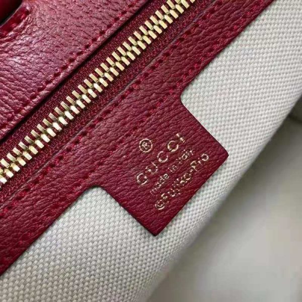 Gucci Unisex Doraemon x Gucci Large Tote Bag BeigeEbony Mini GG Supreme Canvas (6)