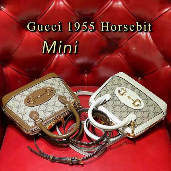 Gucci Women Gucci Horsebit 1955 Mini Top Handle Bag (24)