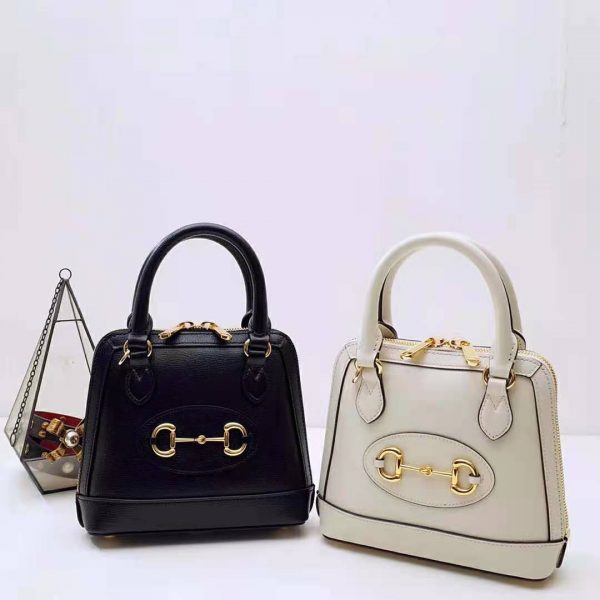 Gucci Women Gucci Horsebit 1955 Mini Top Handle Bag Leather