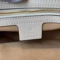 Gucci Women Gucci Horsebit 1955 Small Shoulder Bag Beige/Ebony GG Supreme Canvas Leather