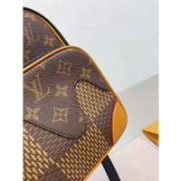 Louis Vuitton LV Unisex Amazone Sling Bag Giant Damier Ebene Monogram Coated Canvas