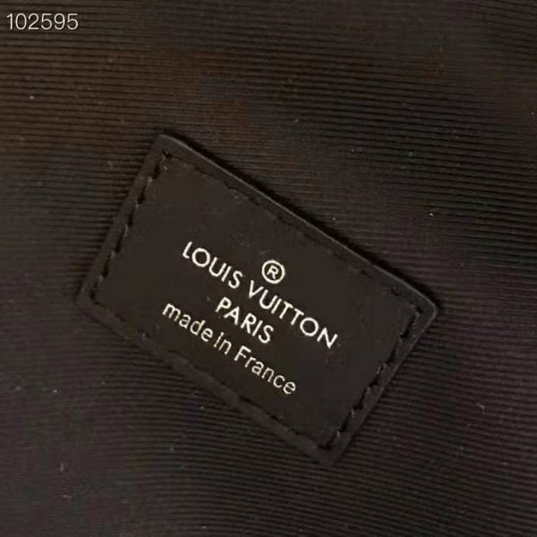 Louis Vuitton LV Unisex Discovery Backpack PM Monogram Pastel Noir Coated Canvas (3)
