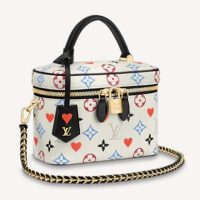 Louis Vuitton LV Unisex Game On Vanity PM Monogram Canvas-Black