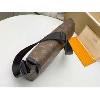 Louis Vuitton LV Unisex Magnetic Messenger Bag Monogram Coated Canvas-Brown