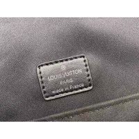 Louis Vuitton LV Unisex Magnetic Messenger Bag Monogram Coated Canvas-Brown