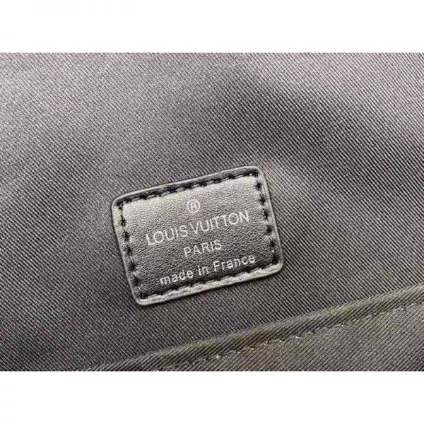 Louis Vuitton LV Unisex Magnetic Messenger Bag Monogram Coated Canvas-Brown (9)