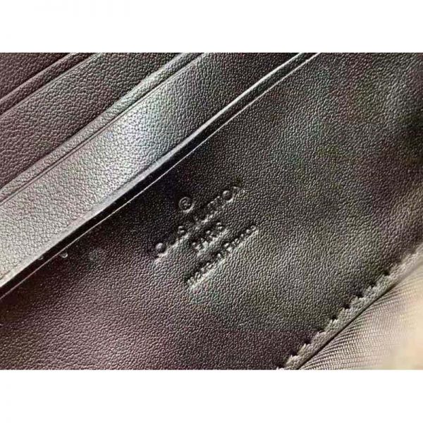 Louis Vuitton LV Unisex Pochette Volga Taurillon Cowhide Leather Monogram Canvas (10)