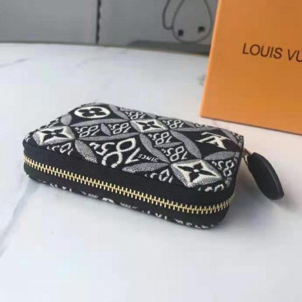 Louis Vuitton LV Unisex Since 1854 Zippy Coin Purse Monogram Flowers Cowhide-Leather (1)