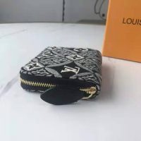 Louis Vuitton LV Unisex Since 1854 Zippy Coin Purse Monogram Flowers Cowhide-Leather