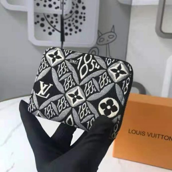 Louis Vuitton LV Unisex Since 1854 Zippy Coin Purse Monogram Flowers Cowhide-Leather (5)