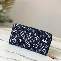 Louis Vuitton LV Unisex Since 1854 Zippy Wallet Monogram Flowers Canvas Cowhide-Leather