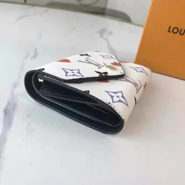 Louis Vuitton LV Women Game On Zoé Wallet Monogram Canvas Cowhide-Leather (9)