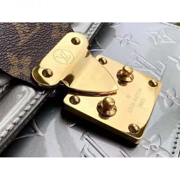 Louis Vuitton LV Women LV Wynwood Chain Bag Taupe Monogram Canvas Vernis Leather (1)