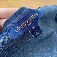 Louis Vuitton LV Women Monogram Shadow Jacquard Cardigan Regular Fit Grey