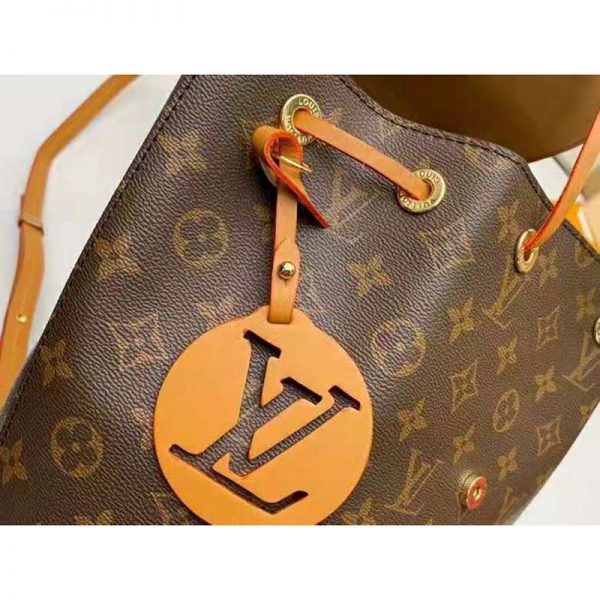 Louis Vuitton LV Women Montsouris BB Backpack Monogram Canvas Cowhide Leather (4)