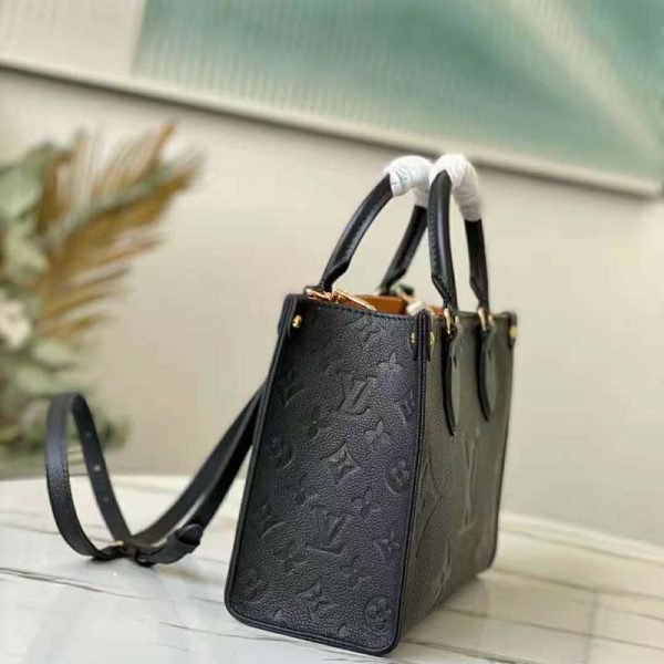 Louis Vuitton LV Women Onthego PM Tote Monogram Empreinte Leather Embossed Grained Cowhide (1)