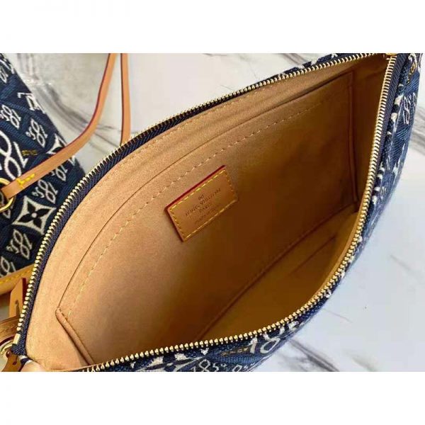 Louis Vuitton LV Women Since 1854 Neverfull MM Tote Monogram Flowers Canvas (7)
