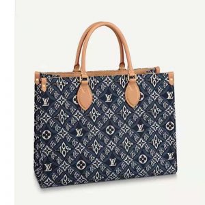 Louis Vuitton LV Women Since 1854 OnTheGo MM Tote Monogram Flowers Canvas