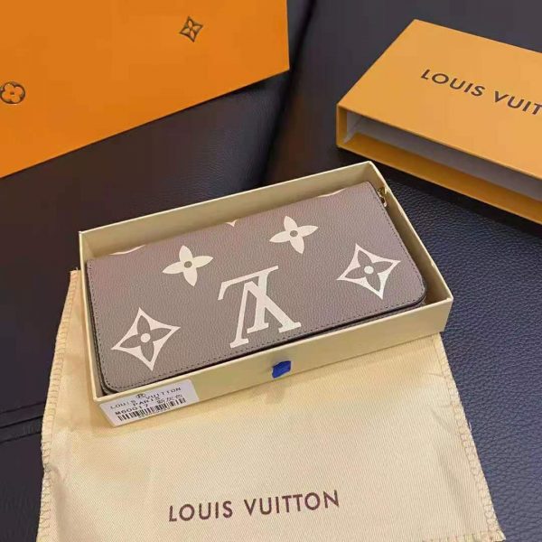 Louis Vuitton LV Women Zippy Wallet Monogram Empreinte Embossed Supple Grained Cowhide (2)