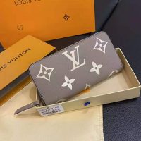 Louis Vuitton LV Women Zippy Wallet Monogram Empreinte Embossed Supple Grained Cowhide