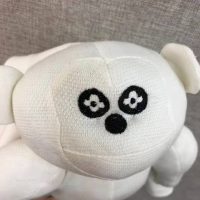 Louis Vuitton Men 3D Monkey T-Shirt Cotton White Monogram Jersey