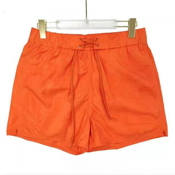 Louis Vuitton Men 3D Pocket Monogram Board Shorts Polyester Orange