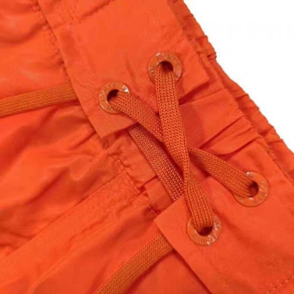 Louis Vuitton Men 3D Pocket Monogram Board Shorts Polyester Orange (9)