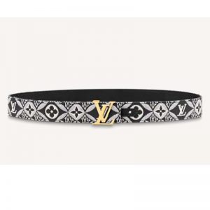 Louis Vuitton Unisex Since 1854 LV Iconic 30mm Belt Monogram Flowers 3 cm Width