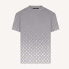 Louis Vuitton Women Monogram Gradient T-Shirt Cotton Grey