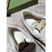 Gucci GG Men’s Screener GG Sneaker White Leather and GG Canvas