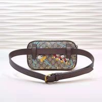 Gucci Unisex Disney x Gucci Donald Duck Print Belt Bag Leather Interlocking G