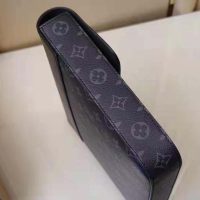 Louis Vuitton LV Men Pochette Steamer Monogram Eclipse Coated Canvas