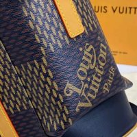 Louis Vuitton LV Unisex Christopher PM Giant Damier Ebene Monogram Coated Canvas