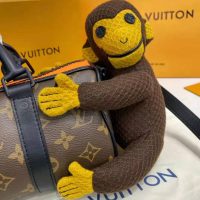 Louis Vuitton LV Unisex Keepall XS Zoom with Friends Monogram Coated Canvas
