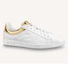 Louis Vuitton LV Unisex Luxembourg Sneaker Monogram-Embossed Grained Calf Leather