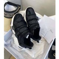 Dior Women D-Wander Sneaker Uber Black Dior Oblique Technical Fabric