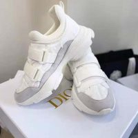 Dior Women D-Wander Sneaker Uber White Camouflage Technical Fabric