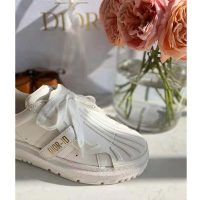 Dior Women Dior-ID Sneaker White Calfskin and Rubber