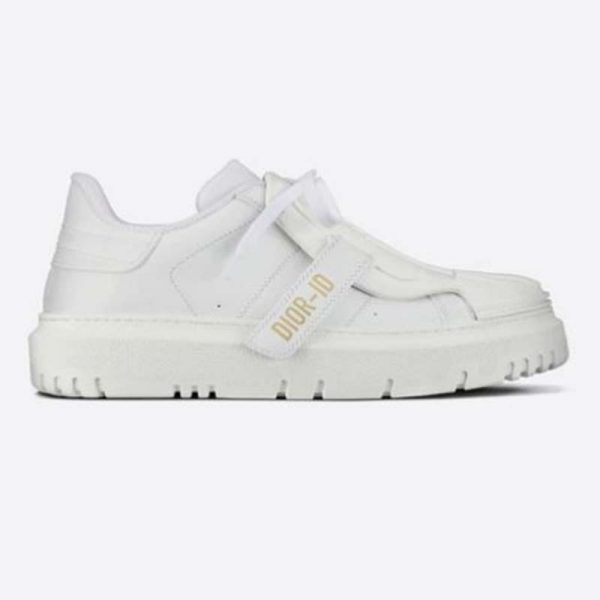 Dior Women Dior-ID Sneaker White Calfskin and Rubber