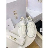 Dior Women Dior-ID Sneaker White and French Blue Technical Fabric