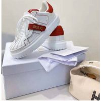 Dior Women Dior-ID Sneaker White and Nude Calfskin and Rubber