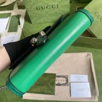 Gucci GG Women Dionysus Small Shoulder Bag Bright Green Leather