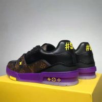 Louis Vuitton LV Men LV Trainer Sneaker Calf Leather and Monogram Canvas