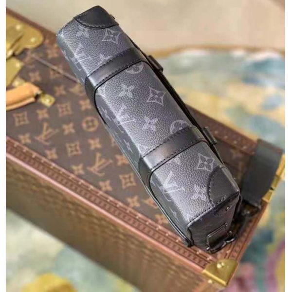 Louis Vuitton Unisex Trunk Messenger Monogram Eclipse Coated Canvas (5)