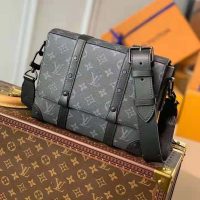 Louis Vuitton Unisex Trunk Messenger Monogram Eclipse Coated Canvas Monogram Eclipse Coated Canvas (4)