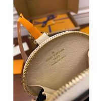 Louis Vuitton Women Papillon BB Carryall Bag Bouton Cream Saffron Embossed Grained Cowhide Leather