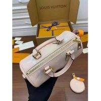 Louis Vuitton Women Papillon BB Carryall Bag Bouton De Rose Pink Embossed Grained Cowhide Leather